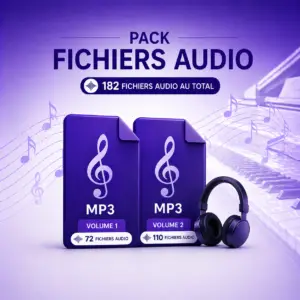 Pack Audio – Volume 1 et 2