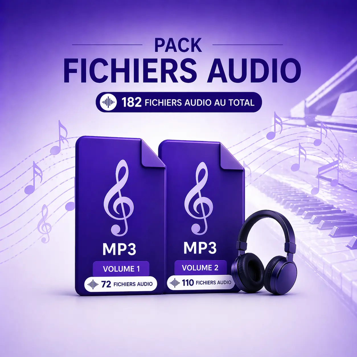 Pack Audio Volume 1 et 2